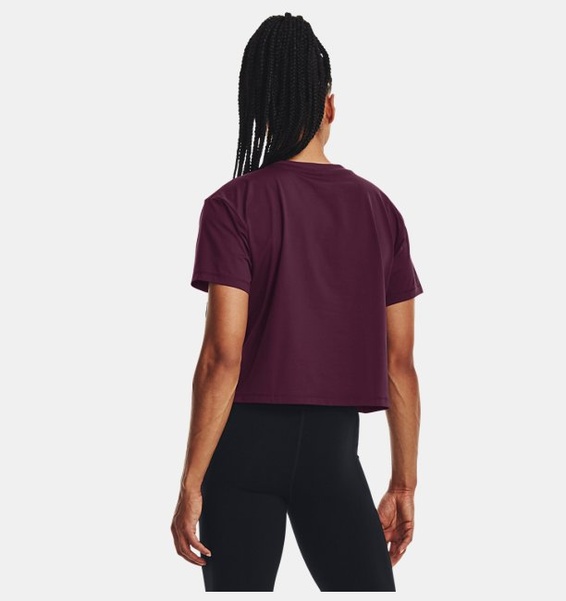 Mor Kadın UA Meridian Kısa Kollu T-shirt