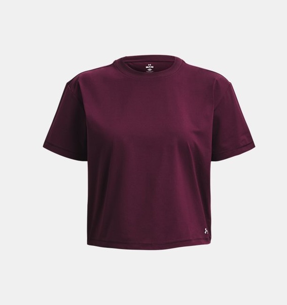 Mor Kadın UA Meridian Kısa Kollu T-shirt