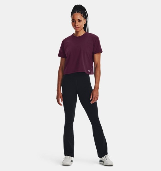 Mor Kadın UA Meridian Kısa Kollu T-shirt
