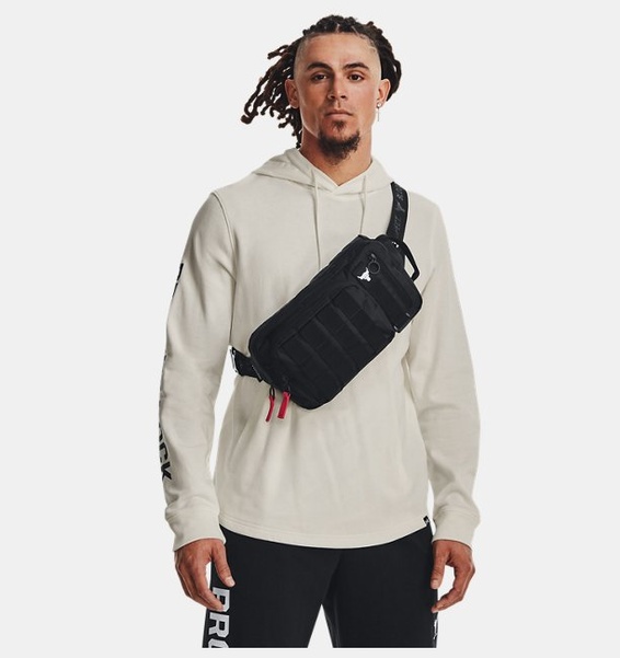 Siyah Unisex UA Project Rock Bel Çantası