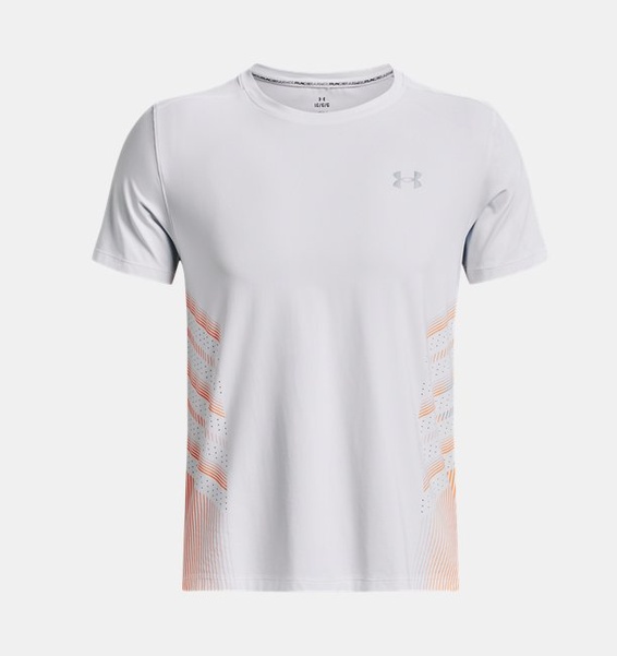 Beyaz Erkek UA Launch Elite Graphic Kısa Kollu T-shirt