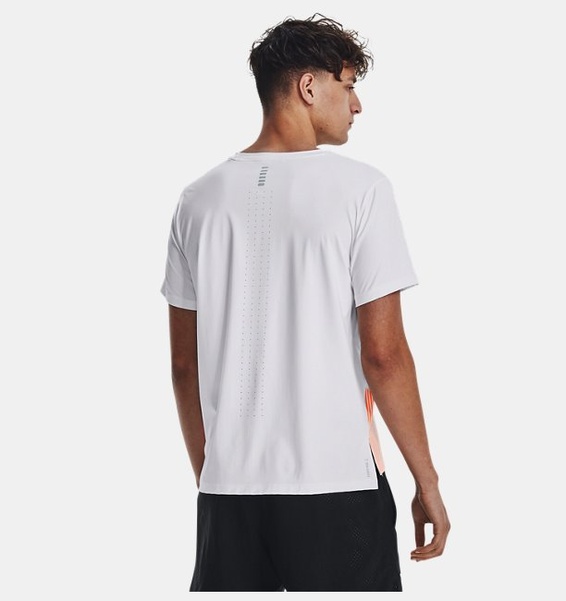 Beyaz Erkek UA Launch Elite Graphic Kısa Kollu T-shirt