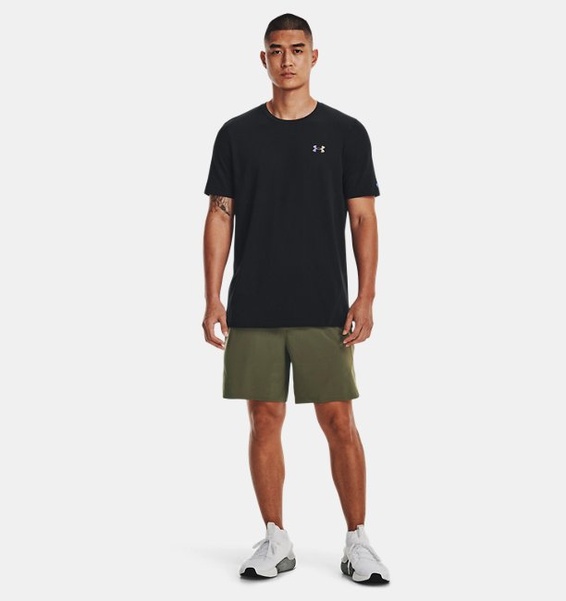 Siyah Erkek UA Vanish Elite Dikişsiz Kısa Kollu T-shirt