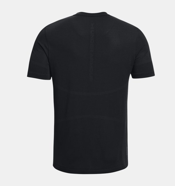 Siyah Erkek UA Vanish Elite Dikişsiz Kısa Kollu T-shirt
