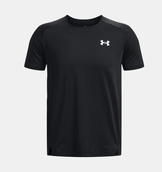 Siyah Erkek UA ArmourBaskılı Kısa Kollu T-shirt