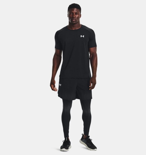 Siyah Erkek UA ArmourBaskılı Kısa Kollu T-shirt