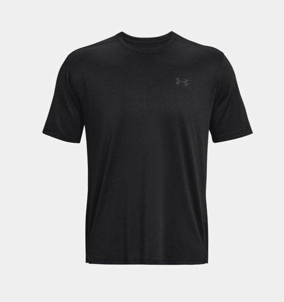 Siyah Erkek UA Tech Vent Kısa Kollu T-shirt