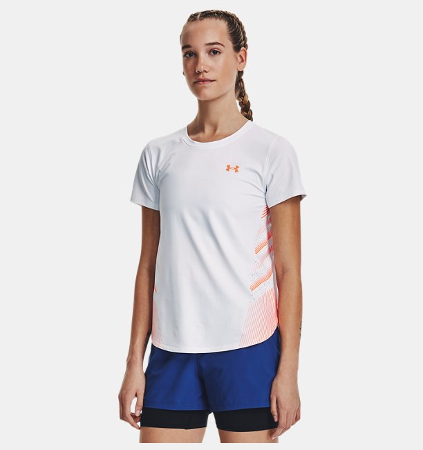 Kadın UA Serin Tutan Laser T-shirt