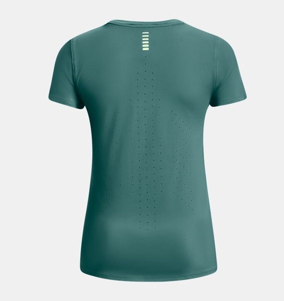 Yeşil Kadın UA Serin Tutan Laser T-shirt