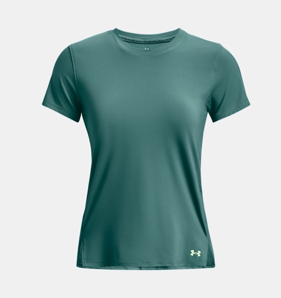 Yeşil Kadın UA Serin Tutan Laser T-shirt