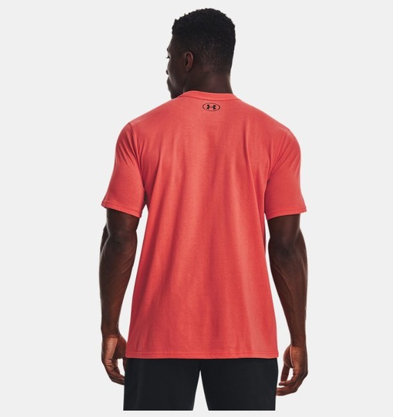 Turuncu Erkek Project Rock Iron Circle Kısa Kollu T-shirt