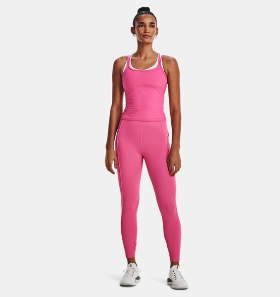 Pembe Kadın UA Meridian Pintuck Bilekte Tayt