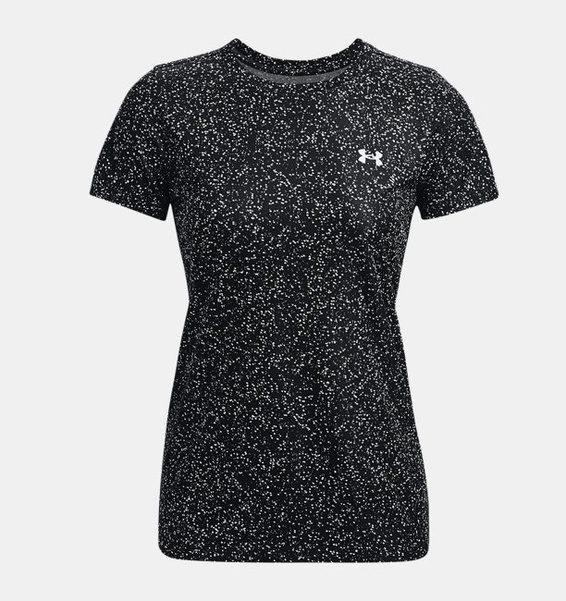 Siyah Kadın UA Tech™ Nova Kısa Kollu T-shirt