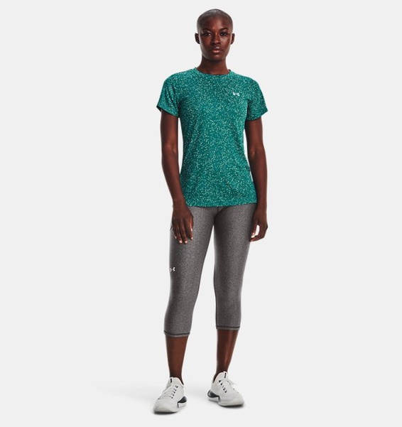 Yeşil Kadın UA Tech™ Nova Kısa Kollu T-shirt