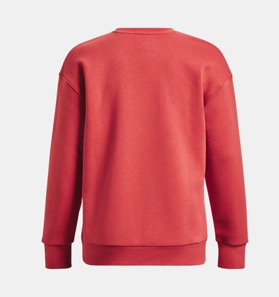 Kırmızı Kadın UA Essential Fleece Bisiklet Yaka