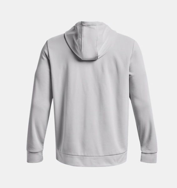 Gri Erkek UA Armour Fleece Kapüşonlu Üst