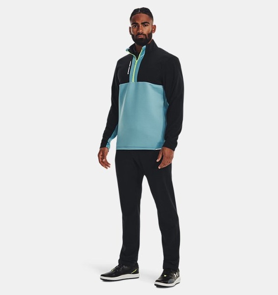 Siyah Erkek UA Storm Daytona ½ Fermuarlı Sweatshirt