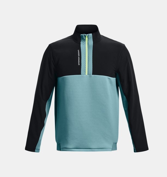 Siyah Erkek UA Storm Daytona ½ Fermuarlı Sweatshirt