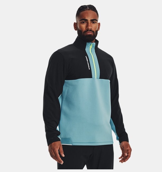 Siyah Erkek UA Storm Daytona ½ Fermuarlı Sweatshirt