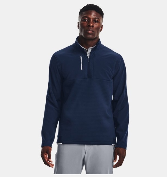 Mavi Erkek UA Storm Daytona ½ Fermuarlı Sweatshirt