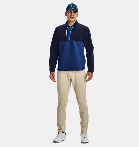 Lacivert Erkek UA Storm Daytona ½ Fermuarlı Sweatshirt