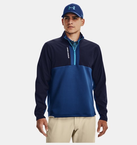 Lacivert Erkek UA Storm Daytona ½ Fermuarlı Sweatshirt