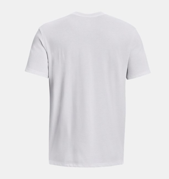 Beyaz Erkek UA LOGO EMB Heavyweight Kısa Kollu T-shirt