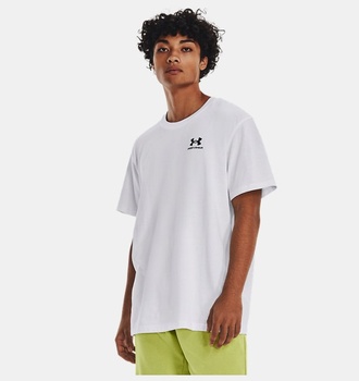 Erkek UA LOGO EMB Heavyweight Kısa Kollu T-shirt