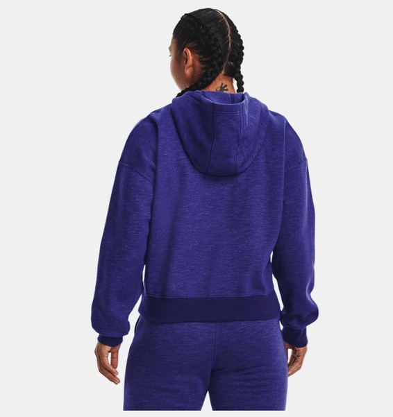 Mavi Kadın UA Essential Fleece Baskılı Kapüşonlu Üst