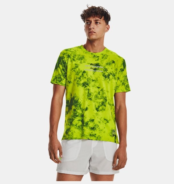 Yeşil Erkek UA Koşu Anywhere T-shirt