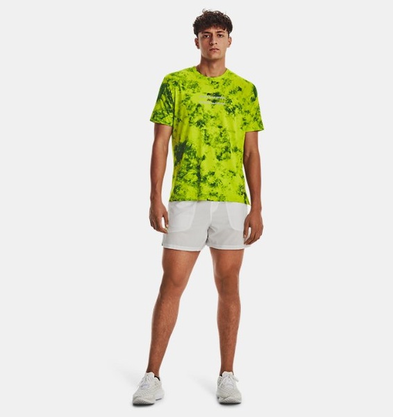 Yeşil Erkek UA Koşu Anywhere T-shirt