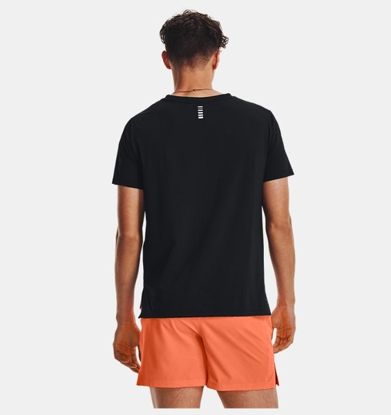 Siyah Erkek UA Launch Elite Graphic Kısa Kollu T-shirt