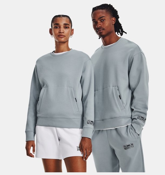 Mavi Unisex UA Summit Örgü Bisiklet Yaka