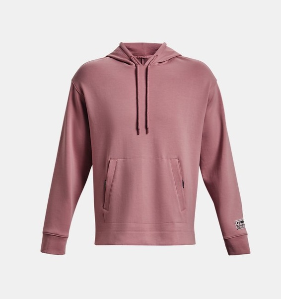 Pembe Unisex UA Summit Örgü Kapüşonlu Üst