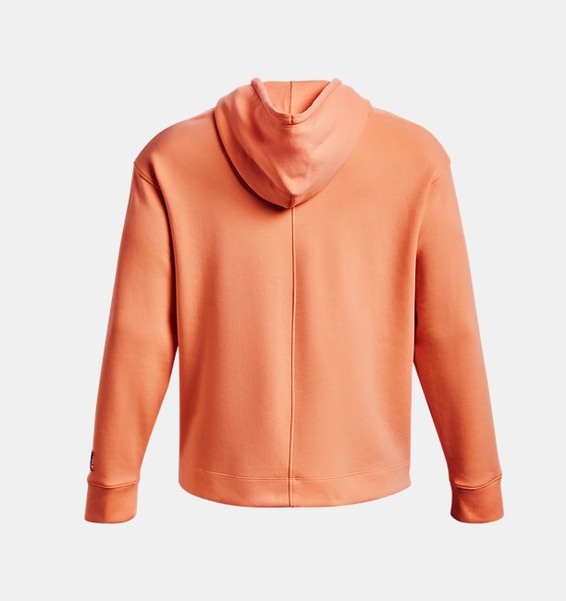 Turuncu Unisex UA Summit Örgü Kapüşonlu Üst