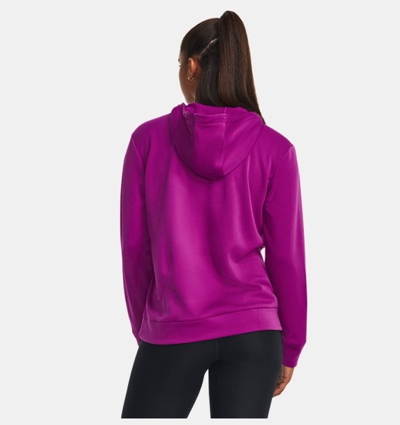 Mor Kadın Armour Fleece® Left Chest Kapüşonlu Üst