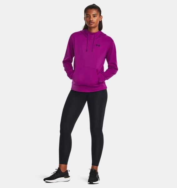 Mor Kadın Armour Fleece® Left Chest Kapüşonlu Üst