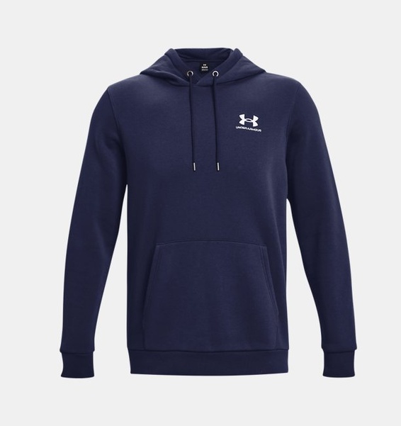 Lacivert Erkek UA Icon Fleece Kapüşonlu Üst