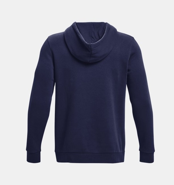 Lacivert Erkek UA Icon Fleece Kapüşonlu Üst
