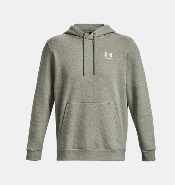 Yeşil Erkek UA Icon Fleece Kapüşonlu Üst