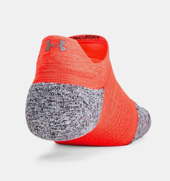 Pembe Unisex UA ArmourDry™ Koşu Cushion No Show Tab Çorap