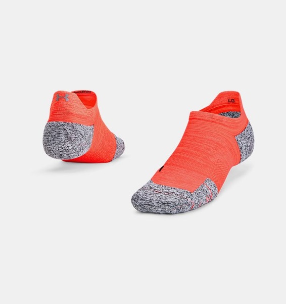 Pembe Unisex UA ArmourDry™ Koşu Cushion No Show Tab Çorap