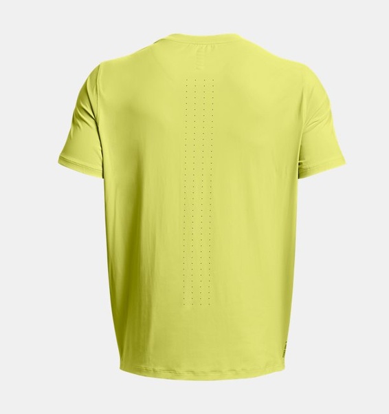 Sarı Erkek UA Launch Elite Graphic Kısa Kollu T-shirt
