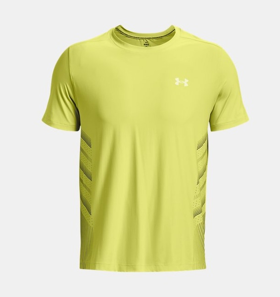 Sarı Erkek UA Launch Elite Graphic Kısa Kollu T-shirt