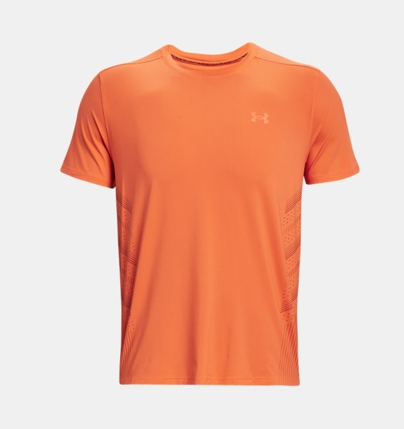 Turuncu Erkek UA Launch Elite Graphic Kısa Kollu T-shirt