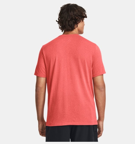 Bordo Erkek UA Vanish Elite Dikişsiz Kısa Kollu T-shirt