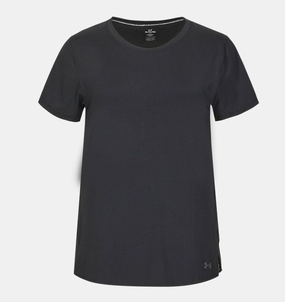 Siyah Kadın UA Serin Tutan Laser T-shirt