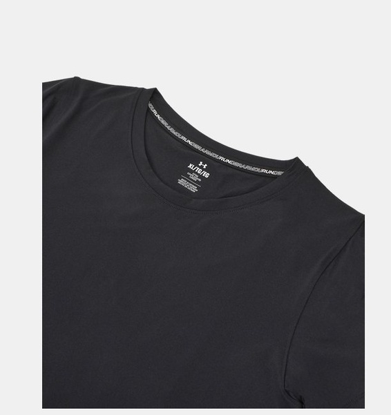 Siyah Kadın UA Serin Tutan Laser T-shirt