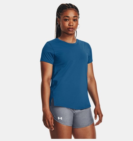 Mavi Kadın UA Serin Tutan Laser T-shirt