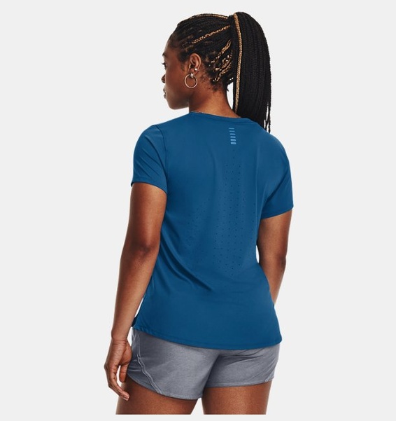 Mavi Kadın UA Serin Tutan Laser T-shirt